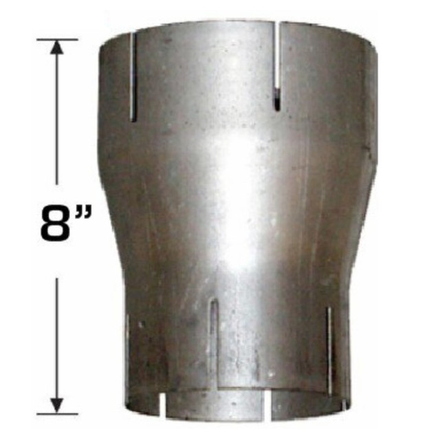 R5I-45IA 5" ID x 4.5" ID x 8" Exhaust Reducer Aluminized Pipe