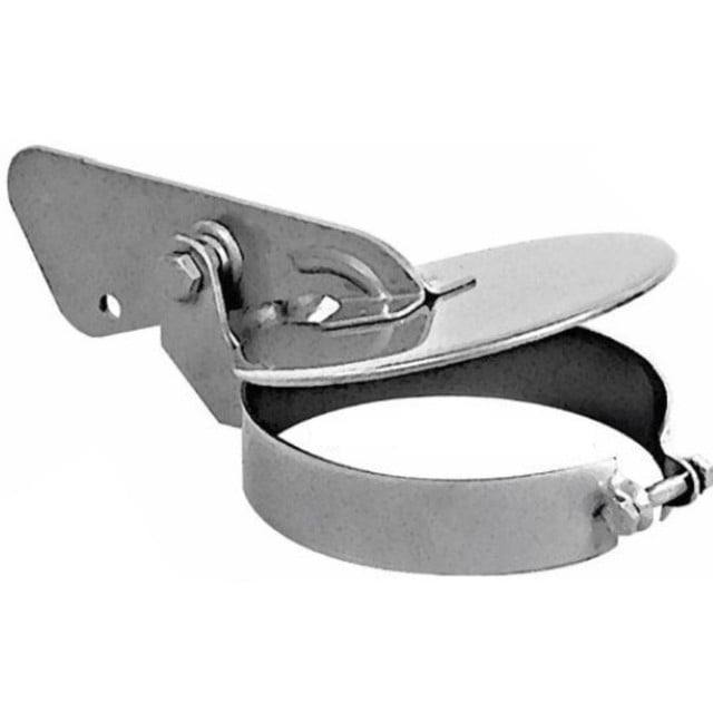 5 inch Zinc Plated Exhaust Rain Cap RC-500