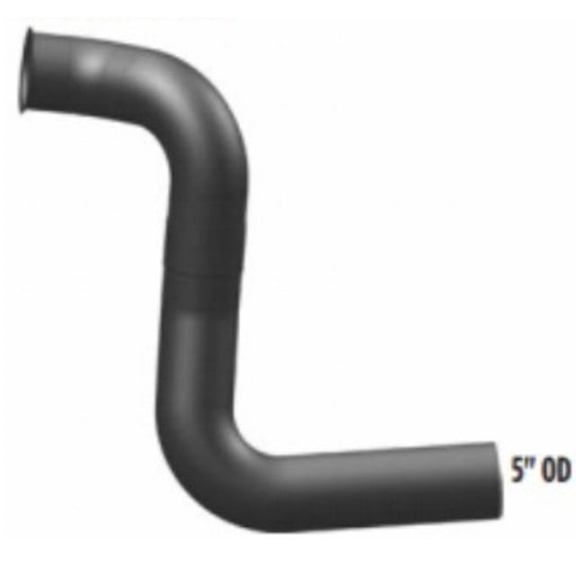 F1HZ-5246U Ford L, LNT, LTS Turbo Exhaust 5" Elbow