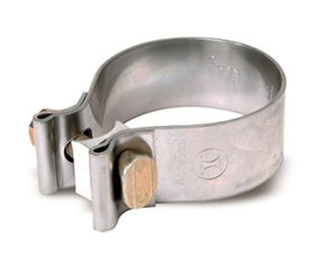 AS-3SS 3" Dull Stainless Steel AccuSeal Exhaust Band Clamp