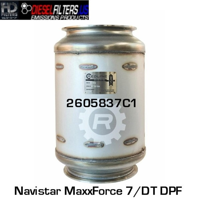 2605837C1 Navistar MaxxForce 7/DT DPF (RED 52982)