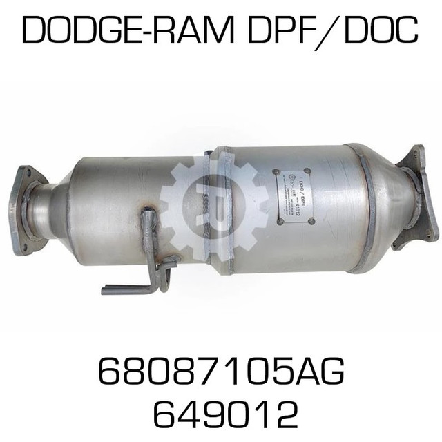 68087105AG Dodge Ram DPF/DOC Assy (REDLINE 41612)
