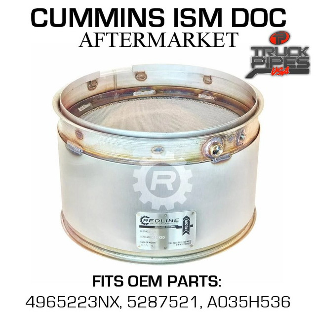 A035H536 Cummins ISM Diesel Oxidation Catalyst 58804