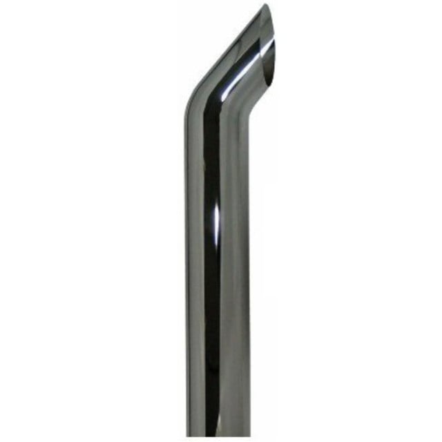 5" x 72" OD Aussie Style Chrome Exhaust Stack