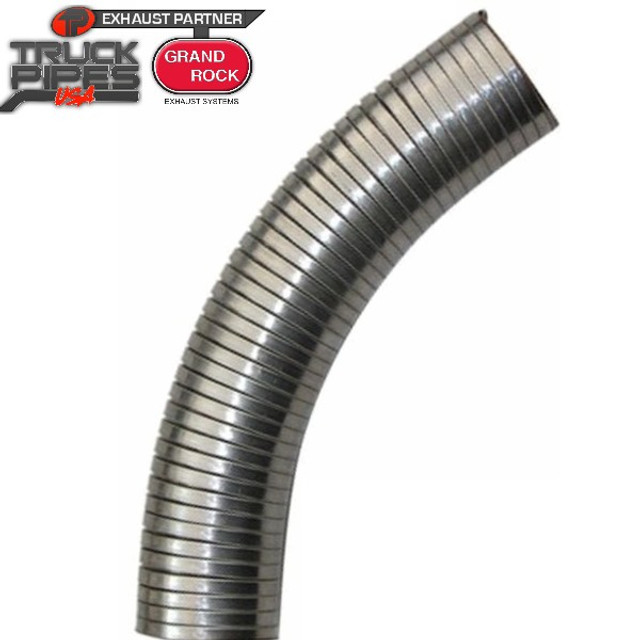 2.5" x 72" 304 Stainless Steel Flex Exhaust Hose SF-2572