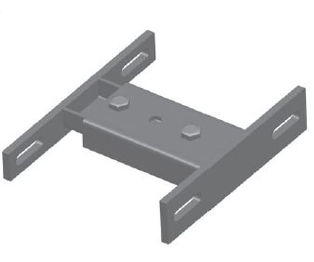 2 Piece Chrome Stack Mounting Bracket SMB-C