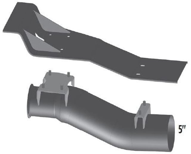 85110418 Volvo Exhaust Turbo Pipe Kit with Shield/Bracket VG-0418