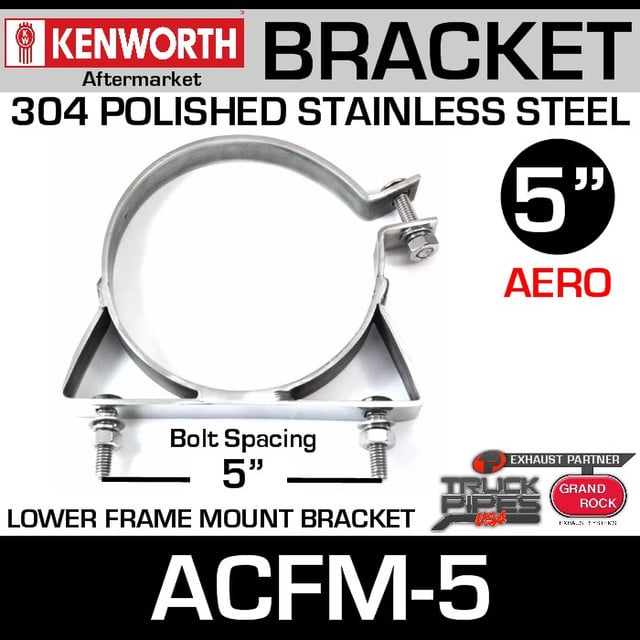 5" Lower Frame Mounting Bracket for Kenworth Aerocab ACFM-5