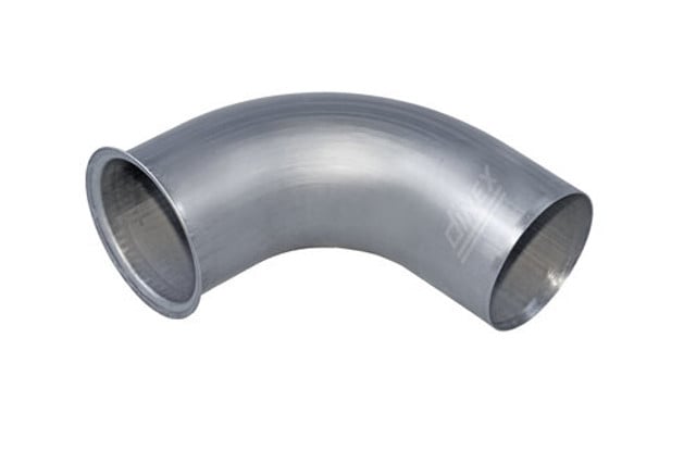 4" 90 Deg Flared End Stainless Steel Turbo Pipe 900552A