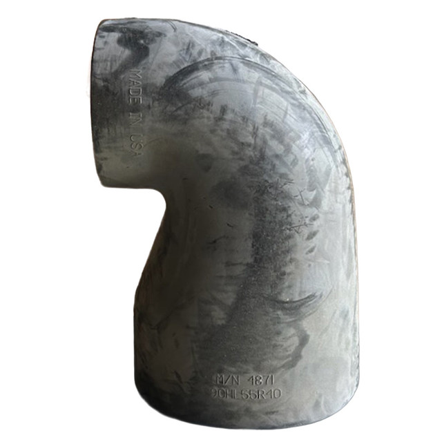 5.5" ID to 4" ID 90 Degree Air Intake Rubber Reducer Elbow 7-55490