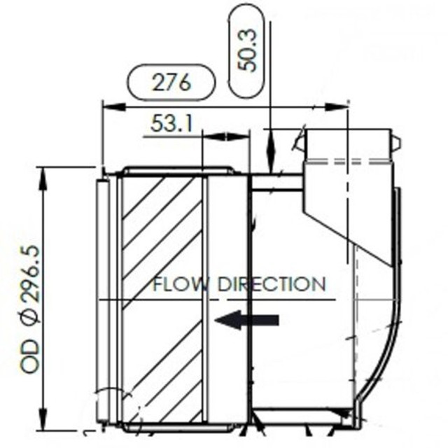 4353307 Cummins Diesel Oxidation Catalyst (58264) - Diagram 2