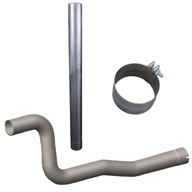 Thomas Bus 4" Aluminized 4" x 48" Stack & Pipe Kit SB4-8954TH-248 - kit