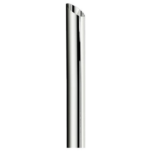 Slash Cut Tip Full Diameter Chrome Exhaust Stack by RoadWorks