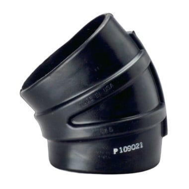 Rubber elbow