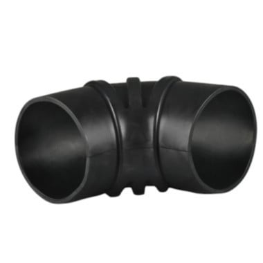 Rubber elbow