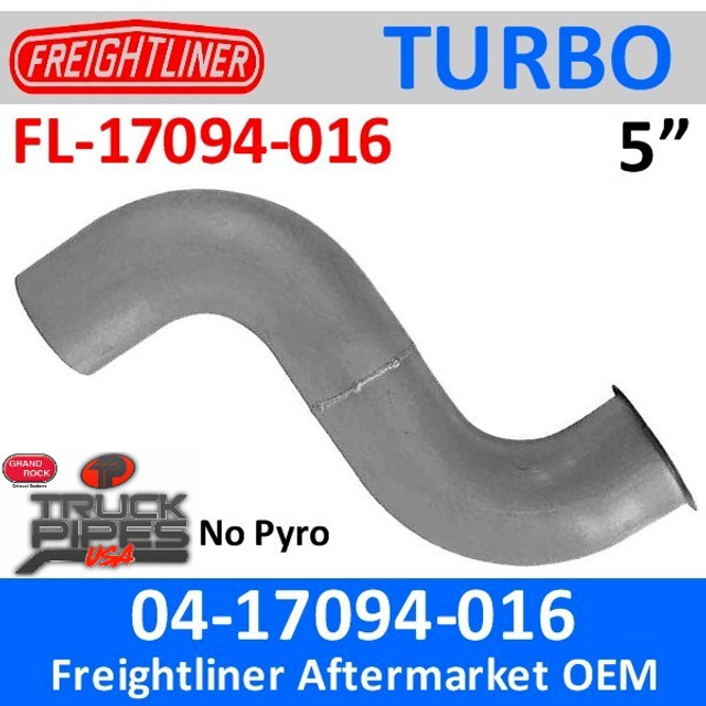 04-17094-016 Freightliner Turbo Exhaust NO Pyro FL-17094-016