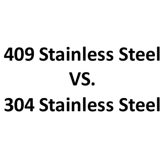 304 Stainless Steel Exhaust Vs 409 Aluminized Stainless