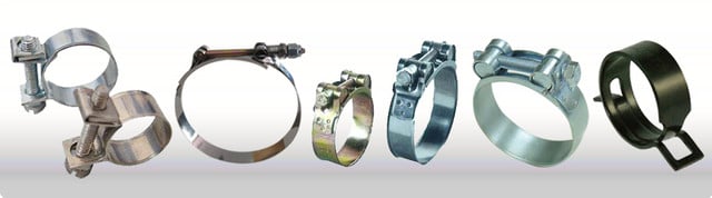 What are the Different Types of Exhaust Clamps?