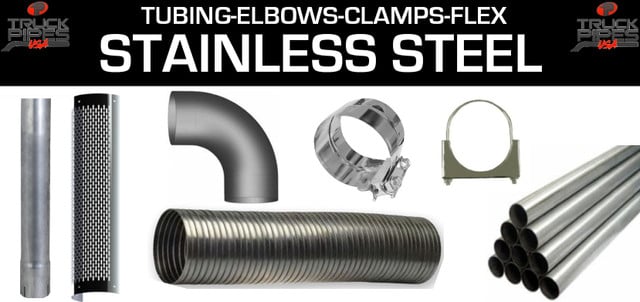 What is the Difference in types of Stainless Steel Exhaust