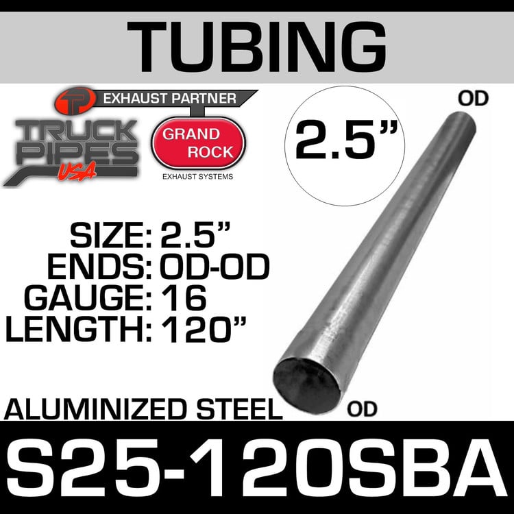 2.5 Inch Exhaust Pipes