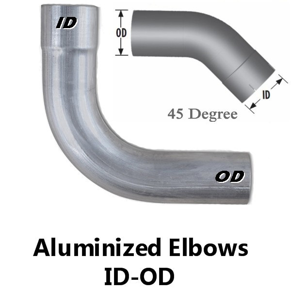 5" Exhaust Elbows 30456090 Truck Exhaust 5" Elbows
