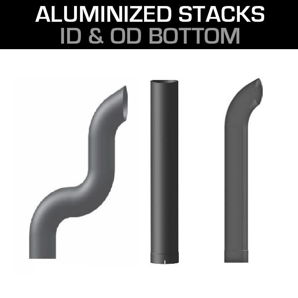 3.5" Aluminized Stacks
