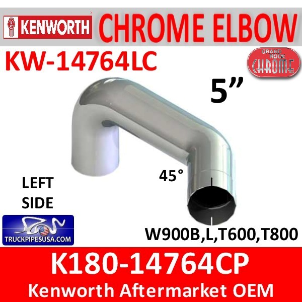 Grand Rock- KW-1637-10-Kenworth Replacement Flex 5 Inch Metal