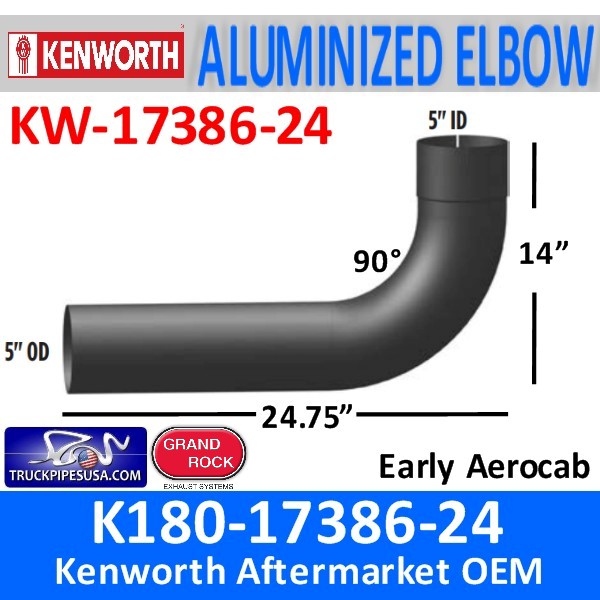 K180-17386-24 Kenworth Exhaust 5