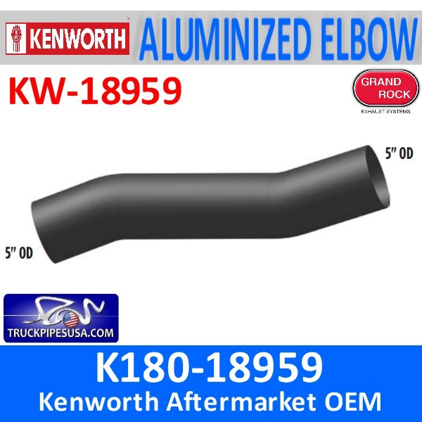 Grand Rock- KW-1637-10-Kenworth Replacement Flex 5 Inch Metal