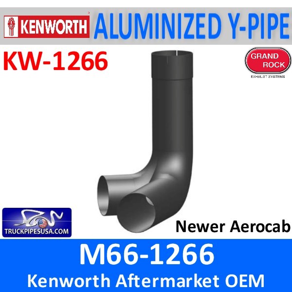 M66-1266 Kenworth Exhaust Y-Pipe for Newer Aerocab