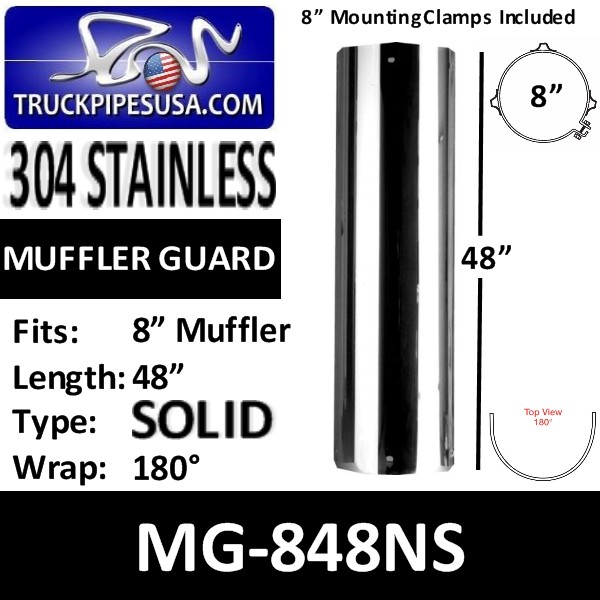 mg-848ns-8-inch-heat-shield-48-inch-long-180-degree-solid-no-slot-304-polished-stainless-steel-pipe-guard.jpg