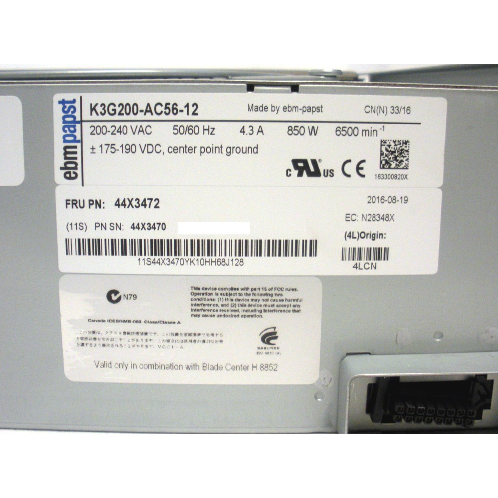 IBM 44X3472 Bladecenter H Chassis Enhanced Blower Module | Flagship Tech