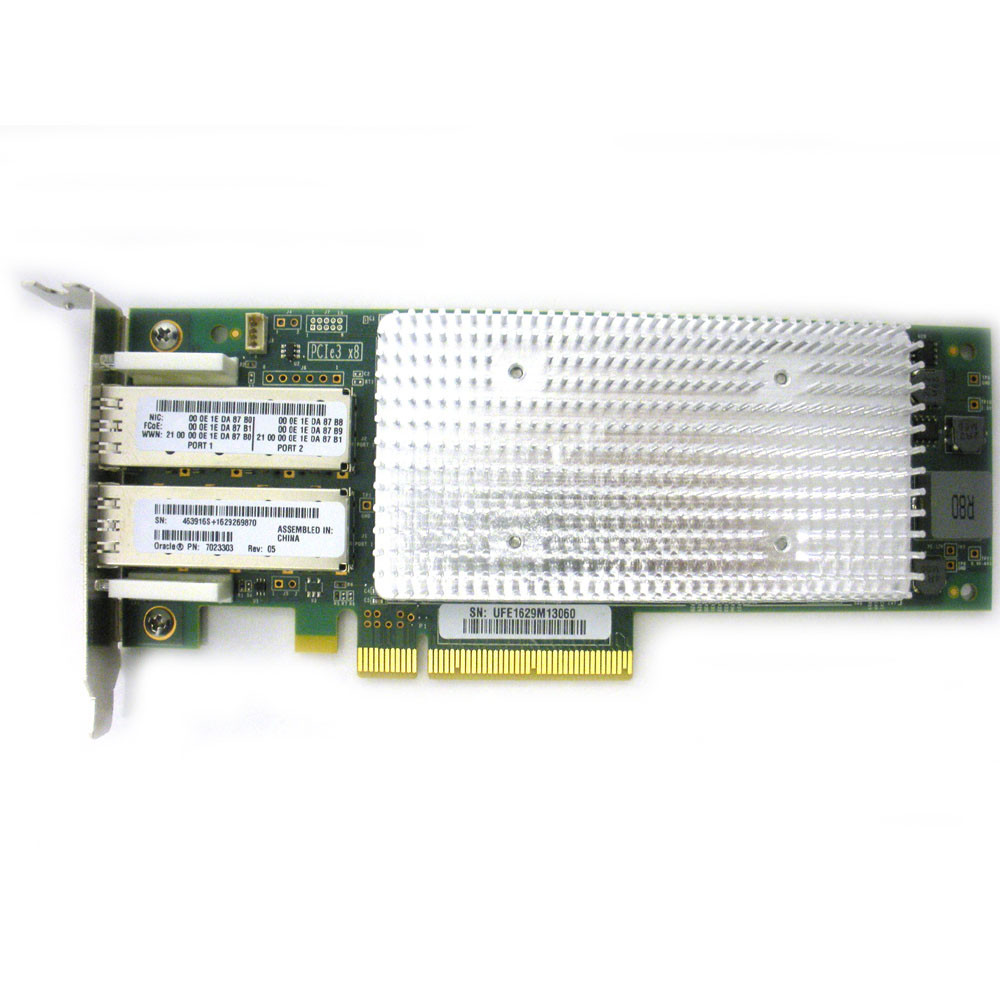 Oracle Sun 7023303 Dual 16GB Sec FC 10Gbps FCoE Host Adapter