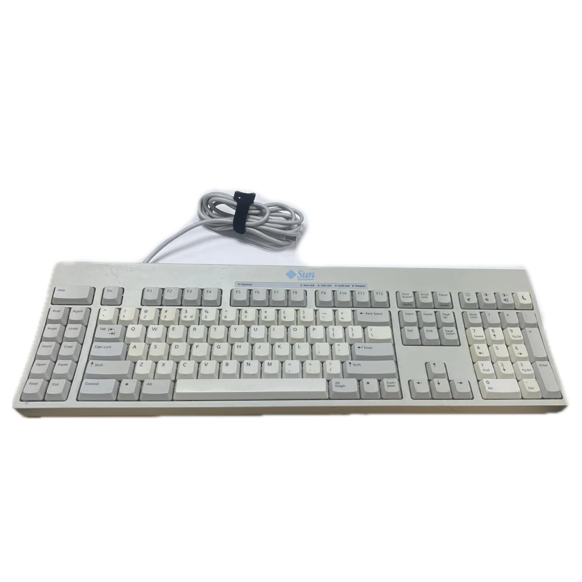 Tastiera Sun Oracle Type-7 UNIX (320-1367) E Mouse USB 371-0788 Argento - Usati Funzionanti