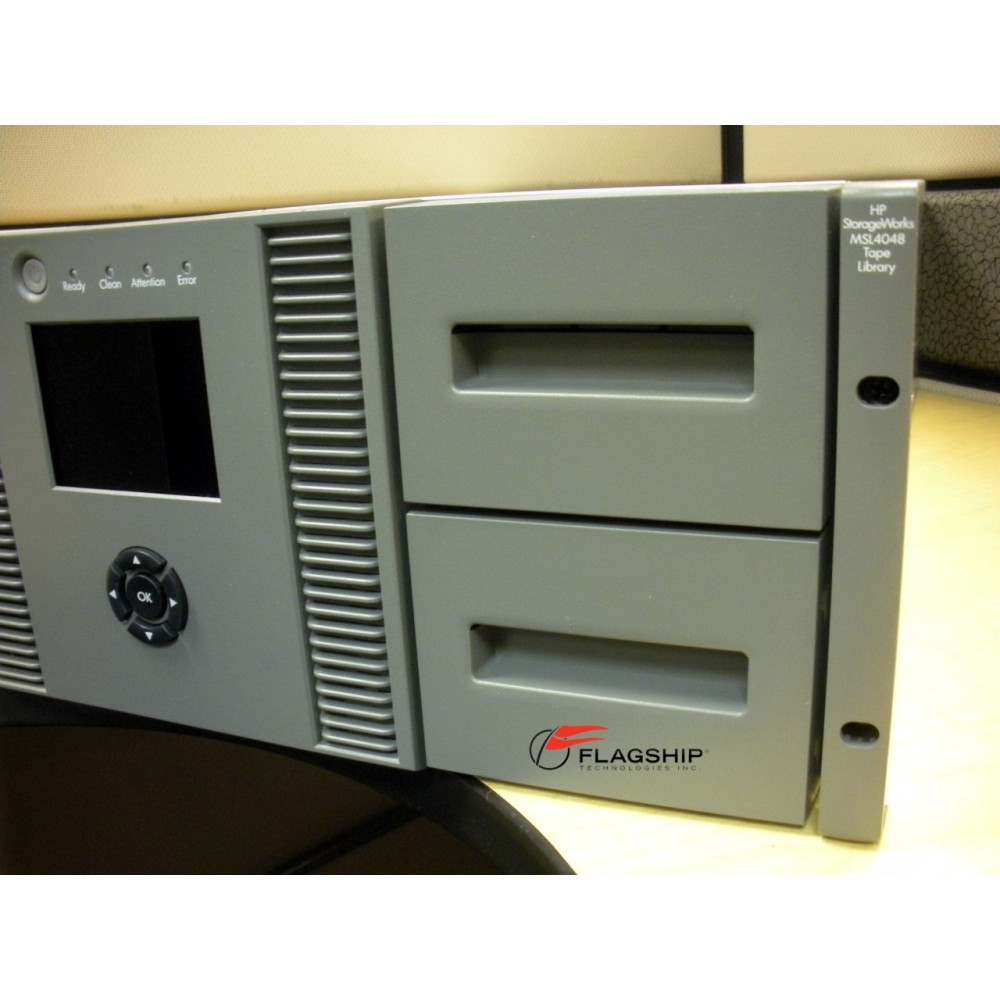 HP AG323A MSL4048 2x LTO3 Ultrium 960 SCSI Tape Library