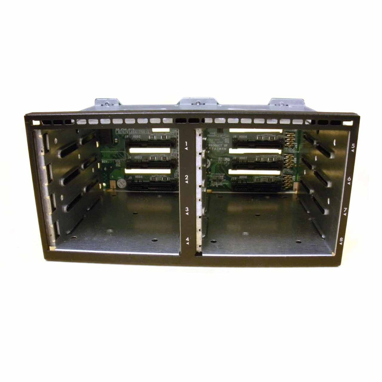 HP 670943-001 8-Bay SFF Hard Drive Cage with Backplane 643705-001 for ...