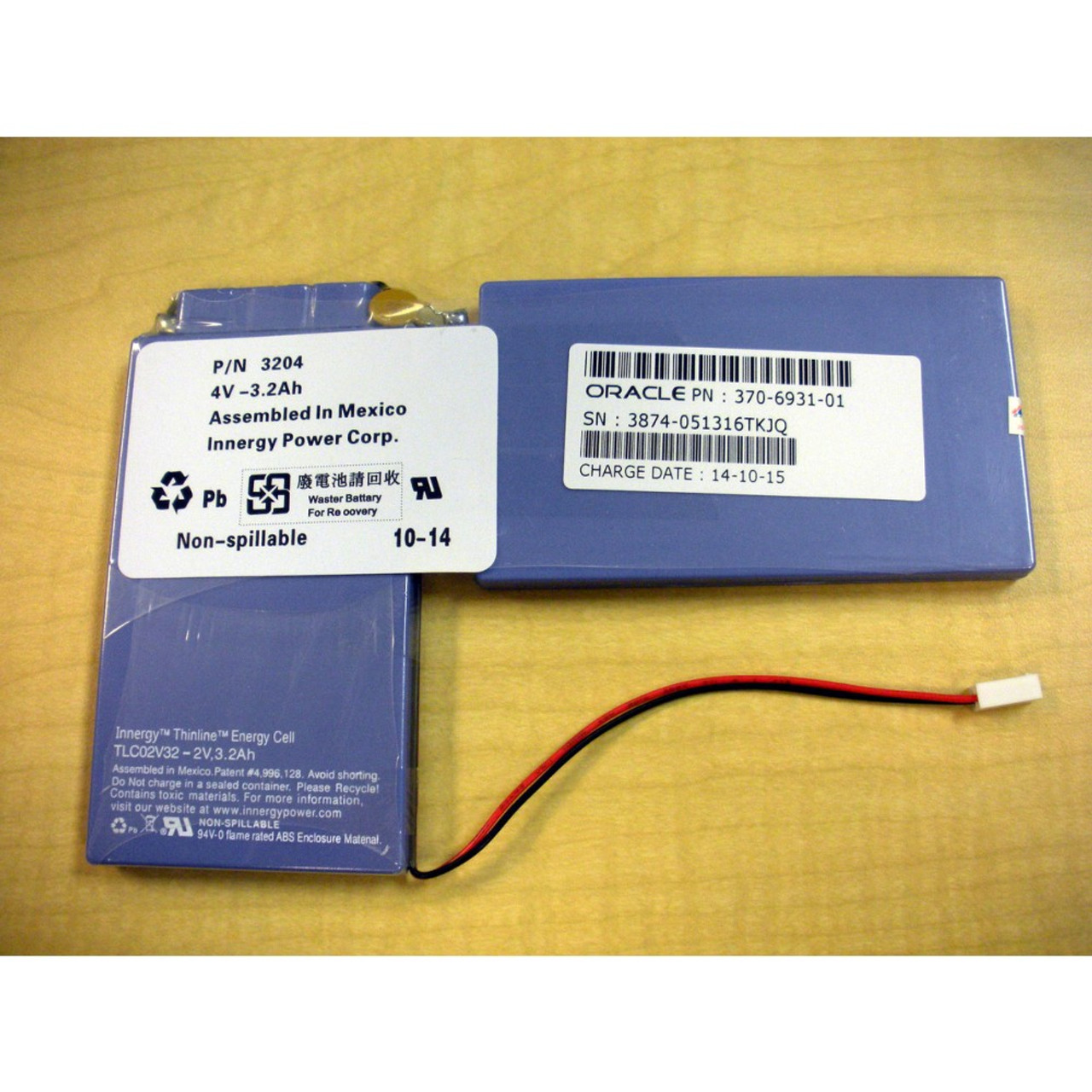 Sun 3706931 StorEdge 6130 RAID Controller Battery / IBM 24P8062
