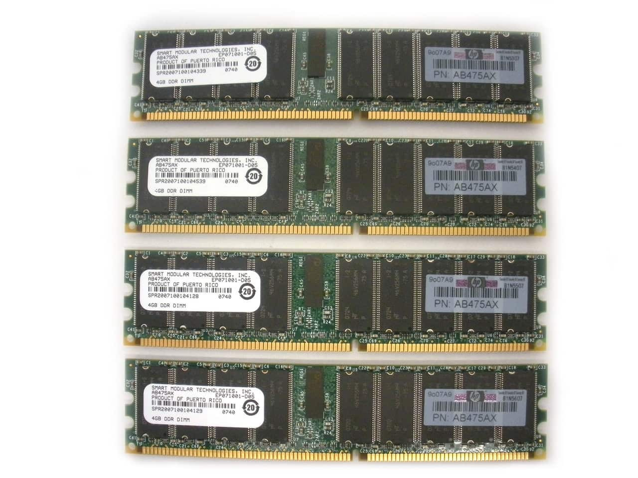 HP Integrity rx2800 i4 Memory RAM