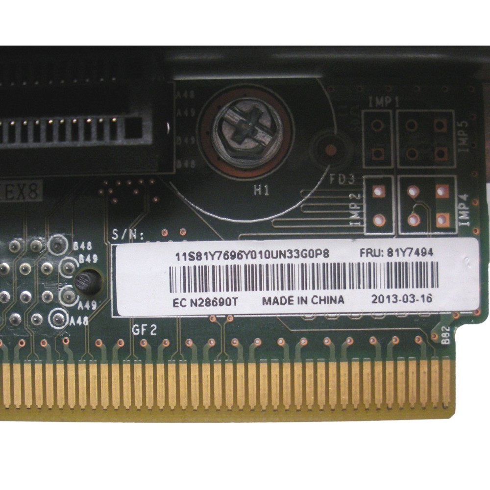 IBM 81Y7494 PCIe Riser Card for X3250 M4