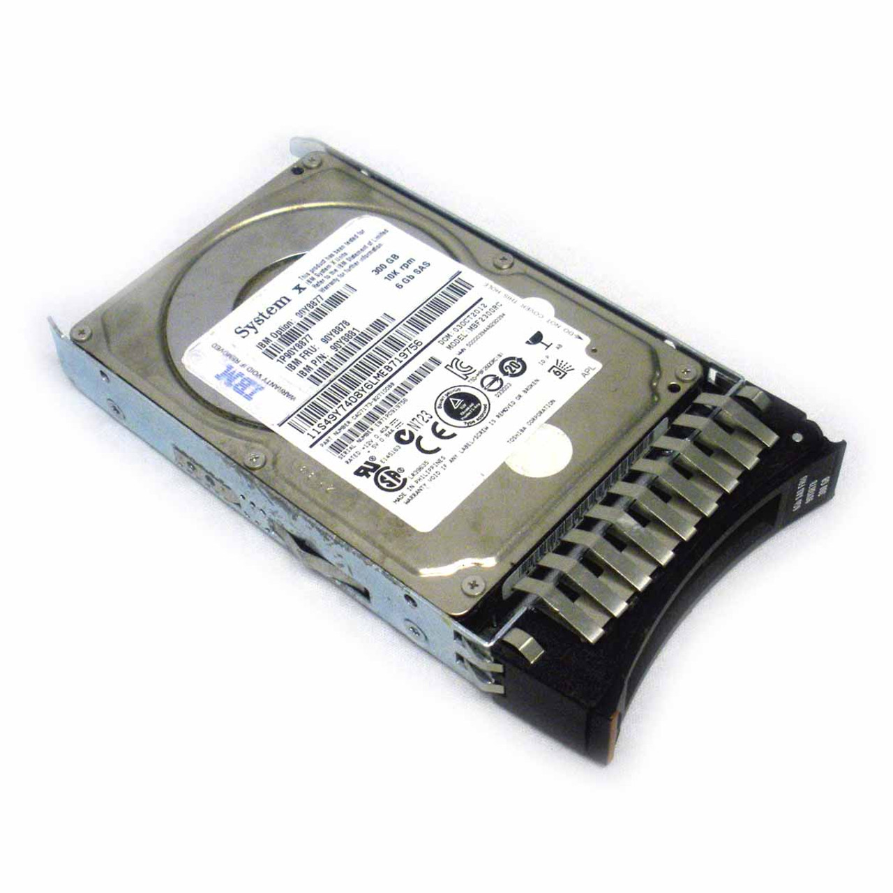 IBM 90Y8878 Hard Drive 300GB 10K SAS 2.5in