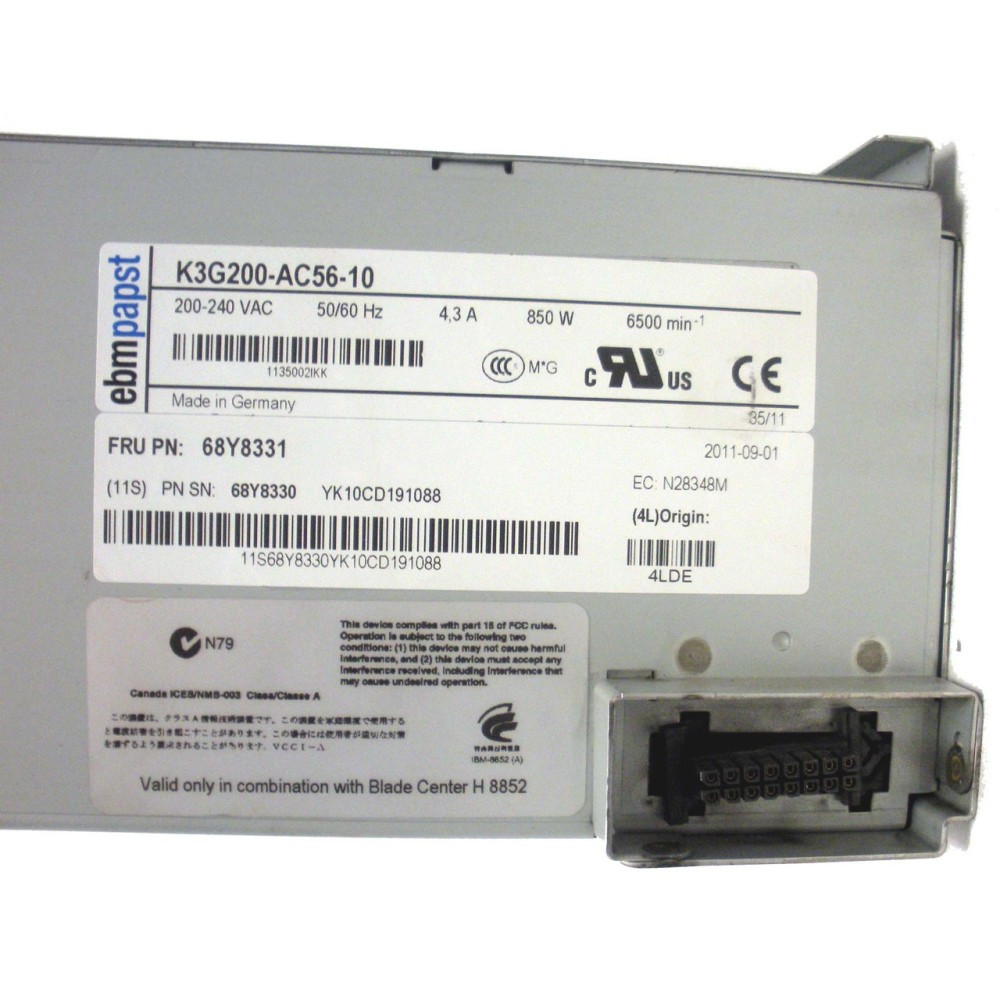 IBM 68Y8331 ENHANCED BLOWER H CHASSIS | Flagship Tech