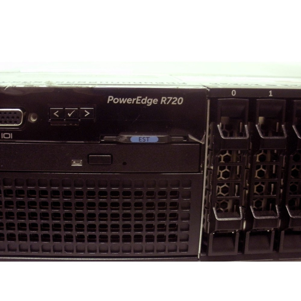 Dell R720 PowerEdge Server 8X 2.5 Bay Empty Chassis w/ Backplane Cables ...