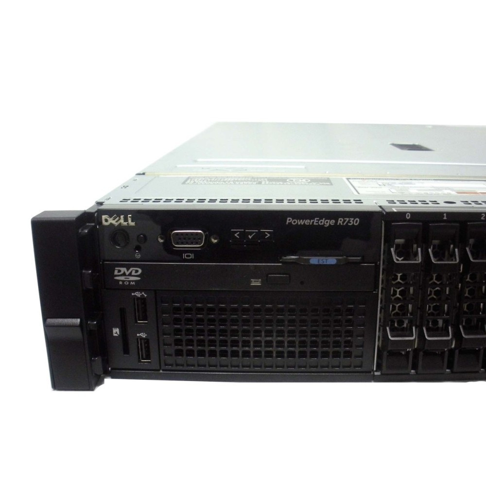 Dell PE R730 Server 2X E5-2630V3 16c 2.4Ghz 128RAM IDRAC 8 Bay 2.5 2x ...