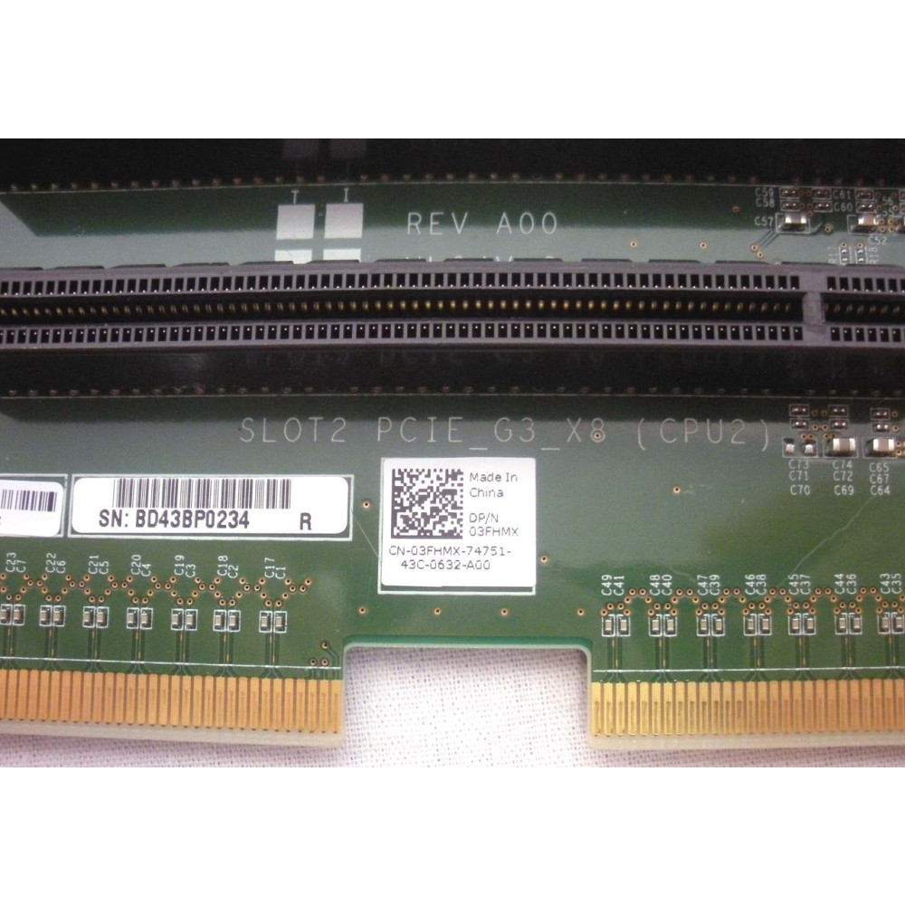 DELL 3FHMX 1 Riser Board PowerEdge R820 Server Parts
