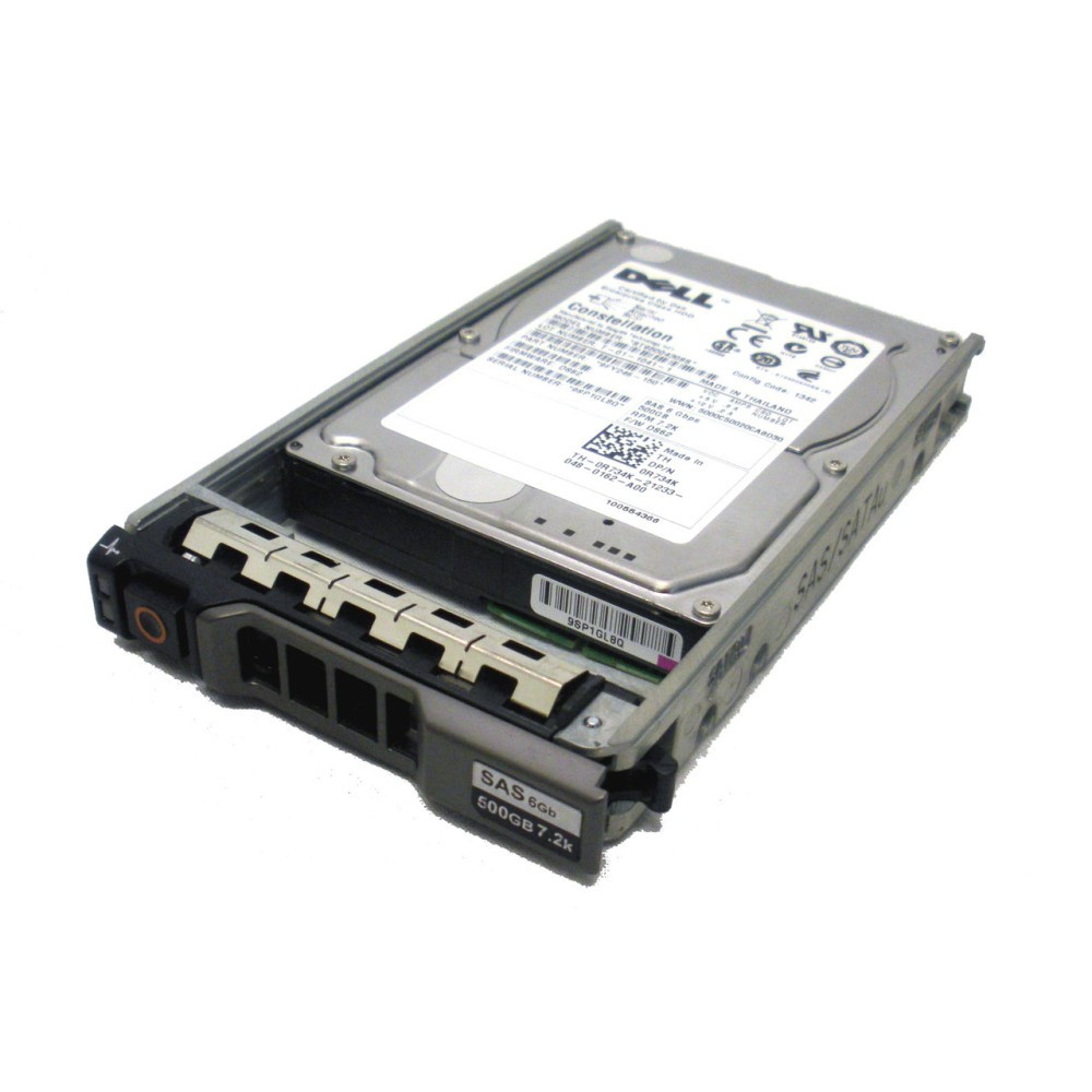 Hard Disk Dell U717K 500 GB SAS 6Gbps 7.2k – Ricondizionato Con Vassoio, Classe Enterprise