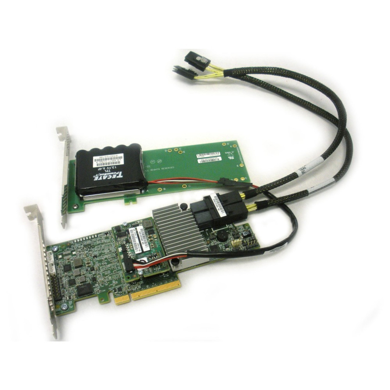 HP Q2P30A MegaRAID SAS 9361-8i 2GB 12Gbps RAID Controller u0026 CacheVault  Accessory Kit CVM02