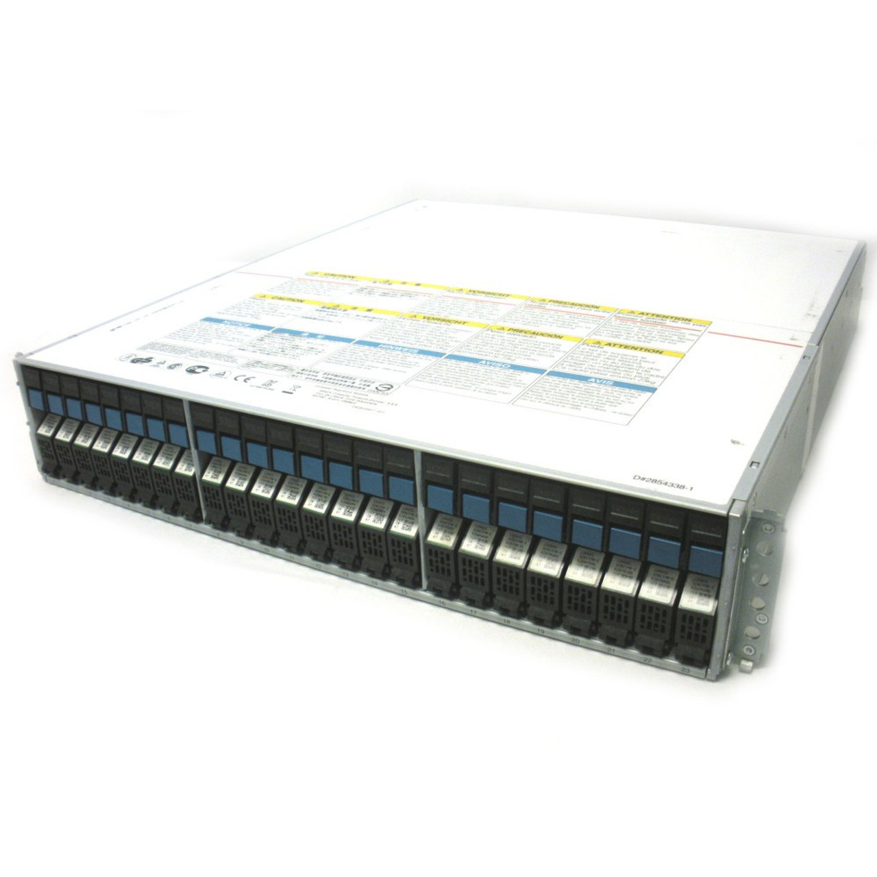 HITACHI DF-F850-DBS 24-SLOT SFF Disk Expansion Array w/24x 1.2TB  DKR5E-J1R2SS