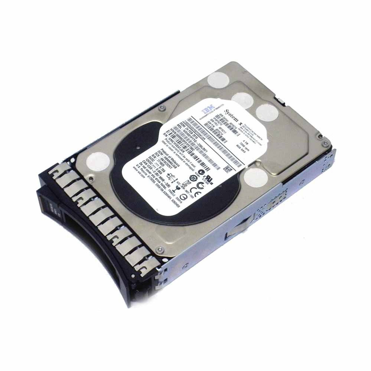 IBM 49Y6211 Hard Drive 4Tb 72k Sas 6Gbps 3.5in Hot Swap via