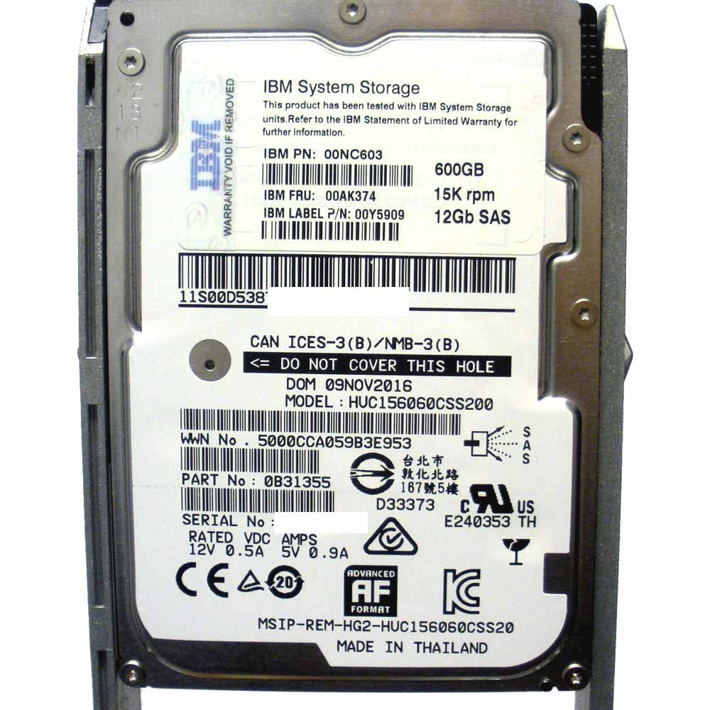 IBM 44W2244 600GB SAS HDD 新品未開封 IBM 44W2244 Hard drive 600 GB