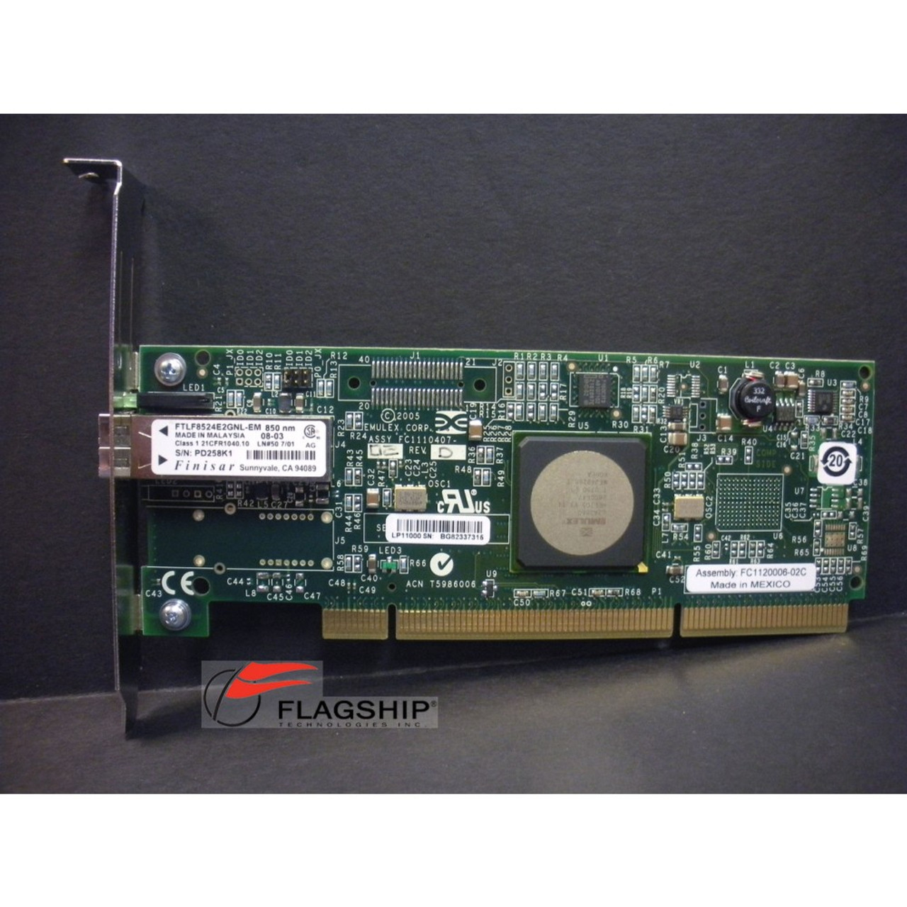 IBM 5758-701x 280D 03N5014 46K6838 4Gb Single Port FC PCI-X Adapter